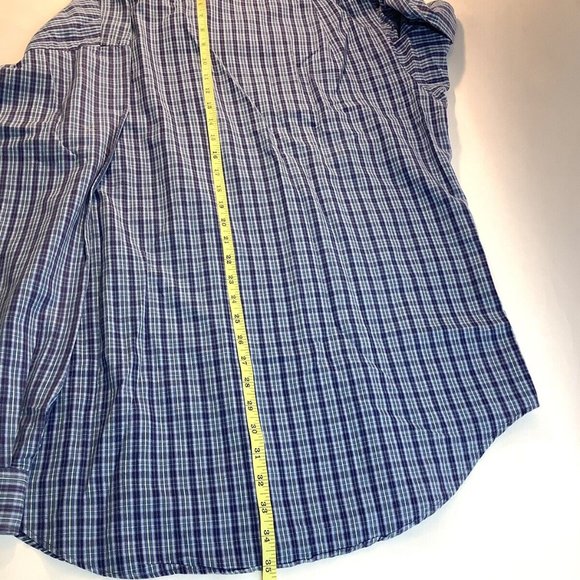 Polo by Ralph Lauren Marlowe 100% Cotton Size L Blue /Yellow Striped - Picture 4 of 9